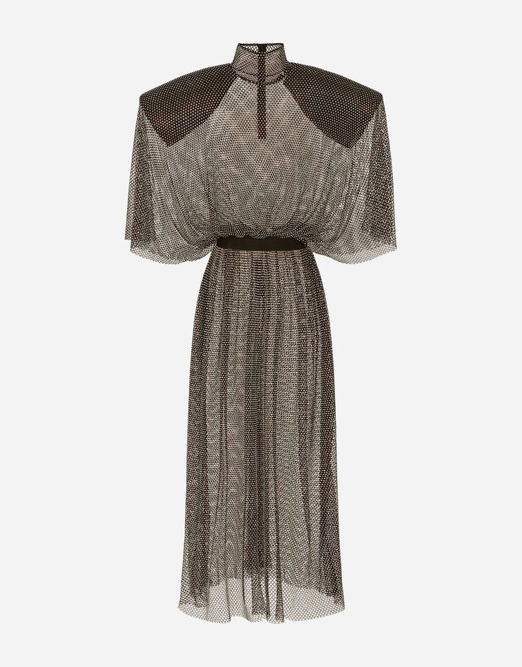 knee length dresses for ladies Dolce & Gabbana Y2K Black Mesh Lingerie Dress with Built In Bra  THE WAY  WE WORE