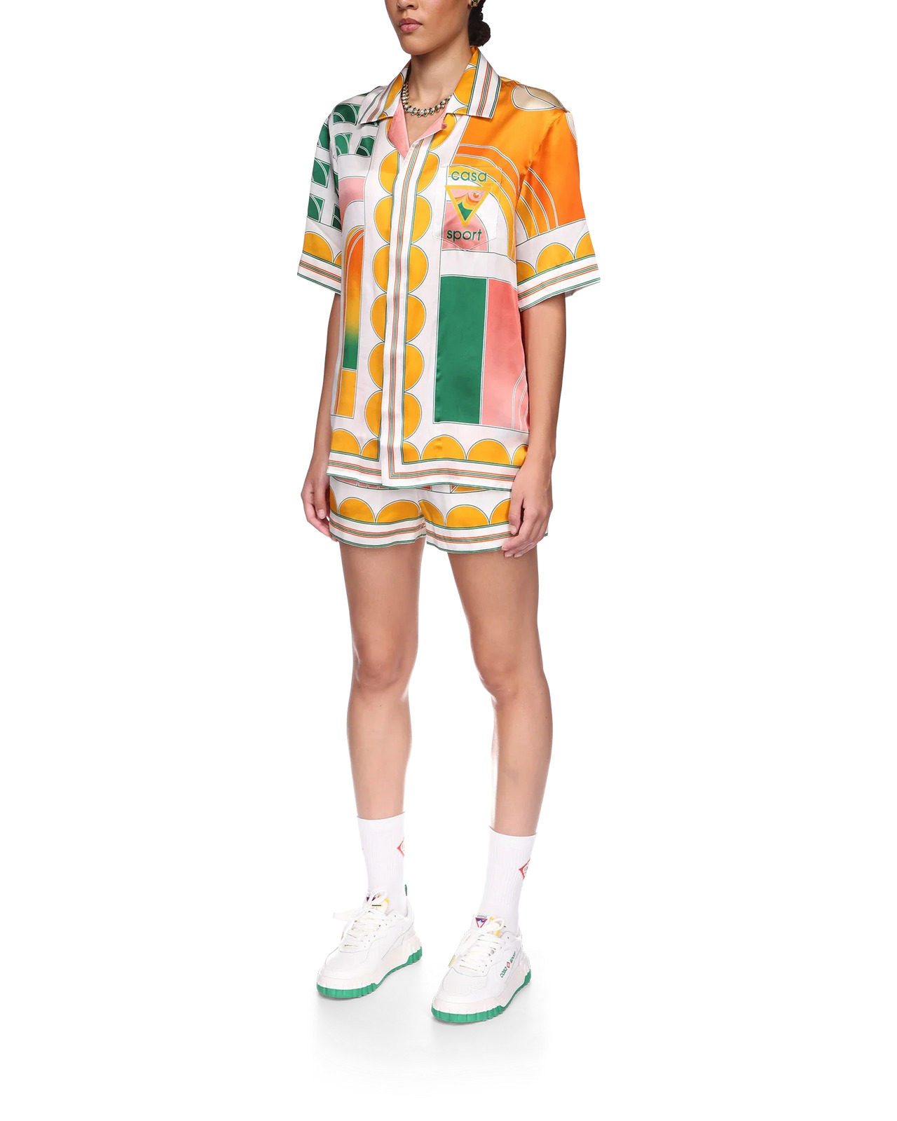 Summer Court Silk Shirt | Casablanca Paris - 3