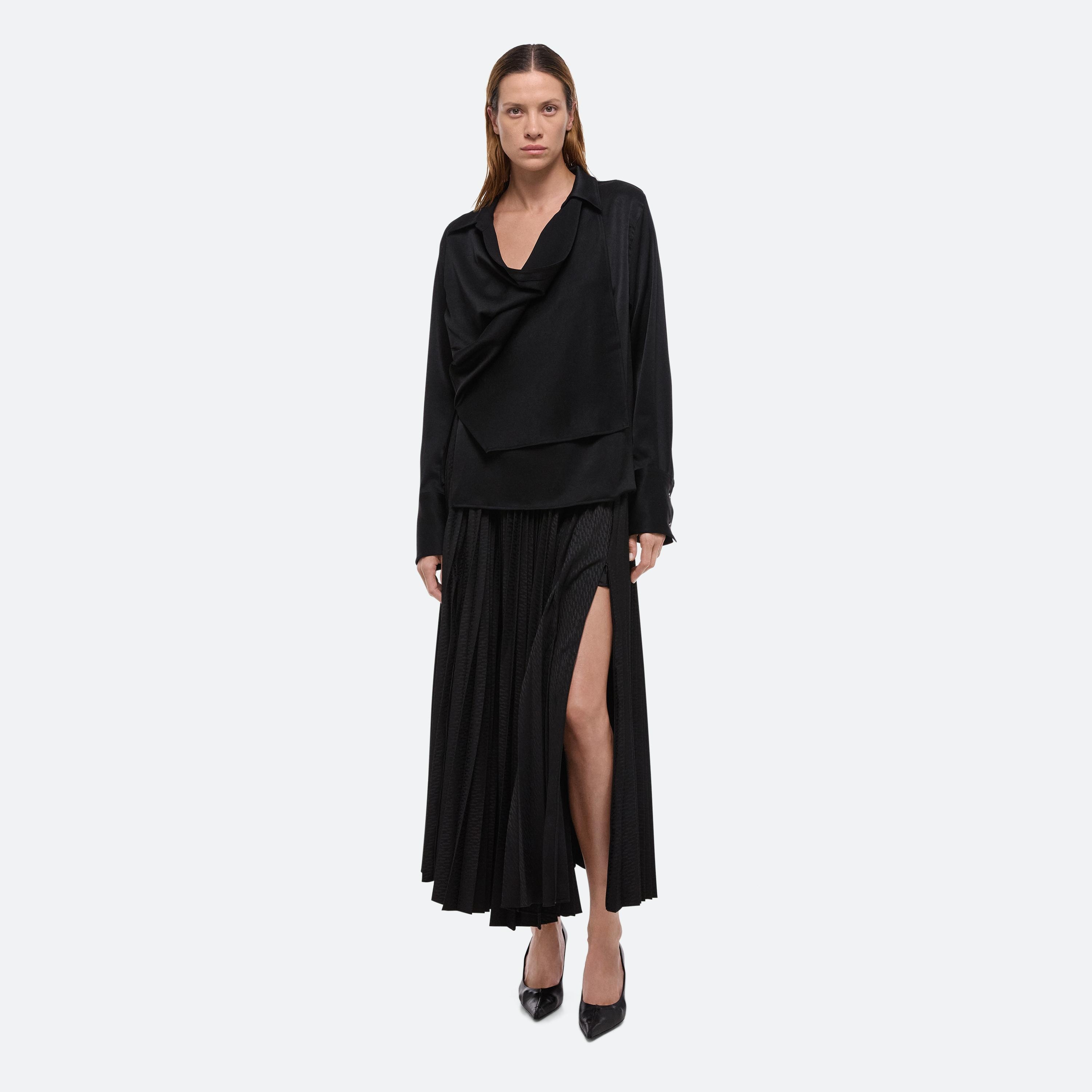 RELAXED WRAP SHIRT - 2