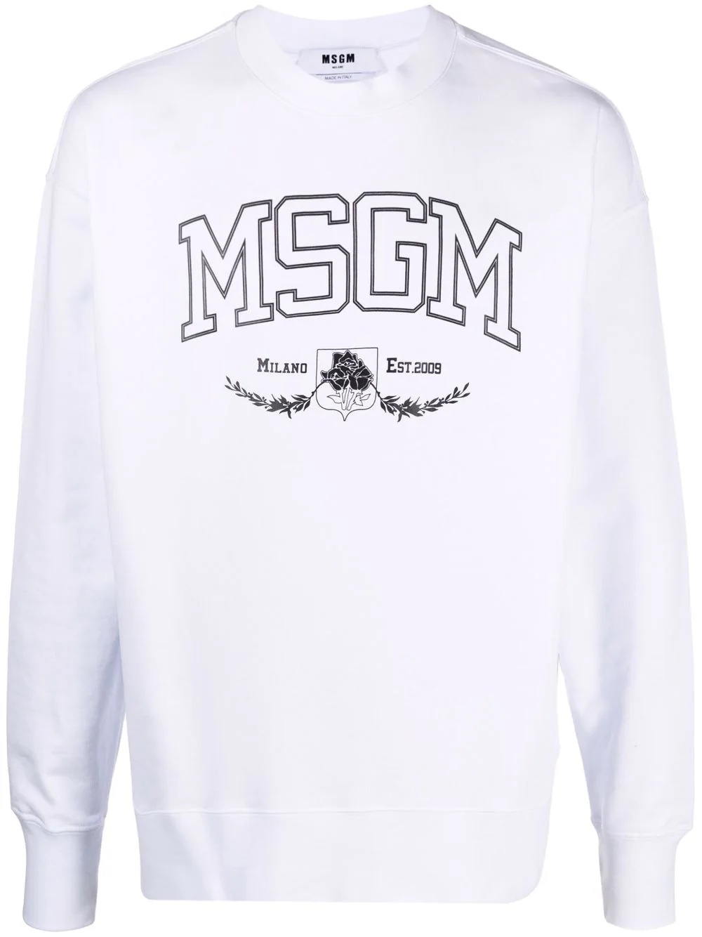 logo-print sweatshirt - 1