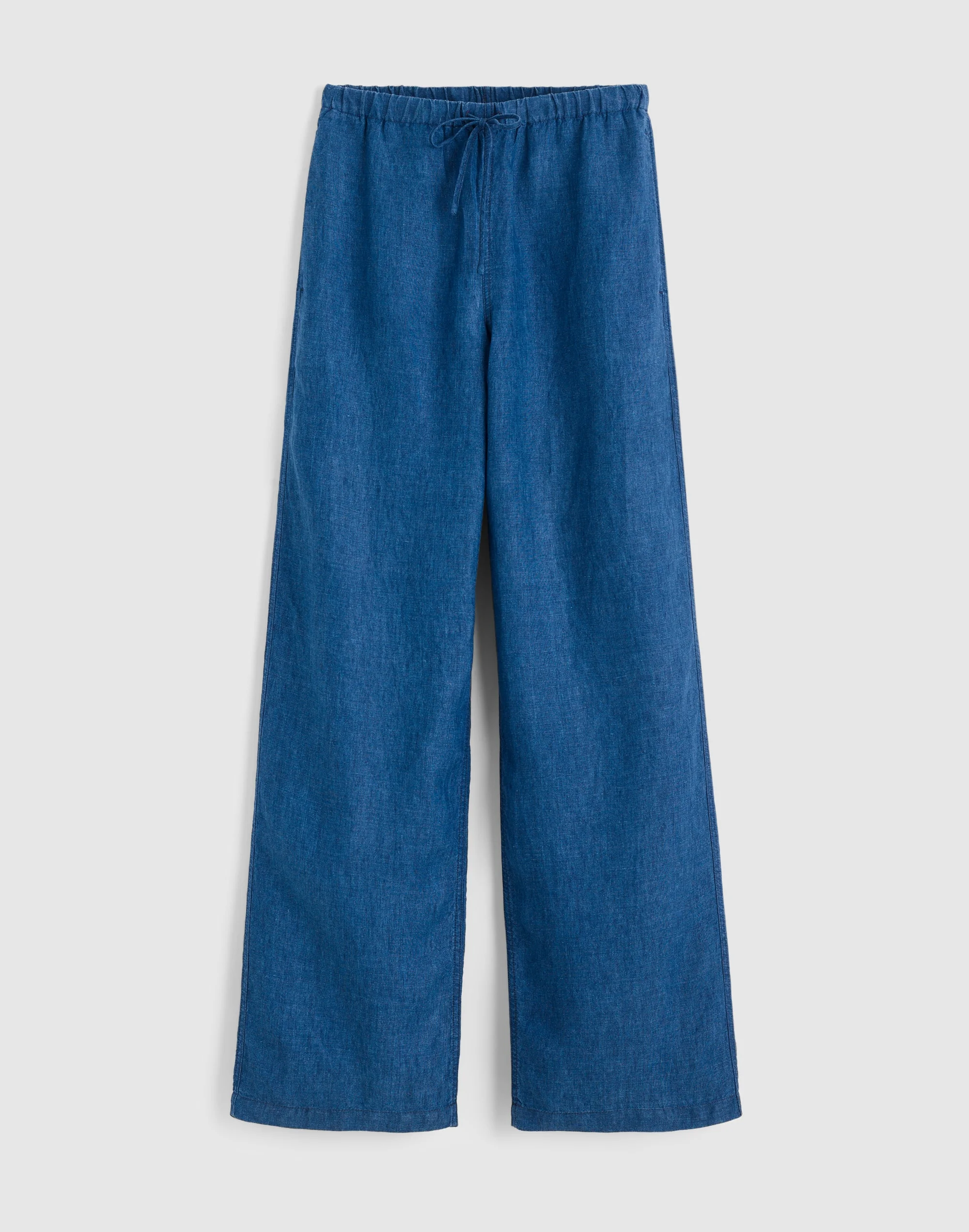 Pull-On Pants in 100% Linen - 1