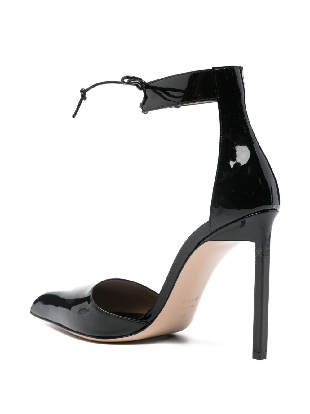 105mm patent leather pumps - 3