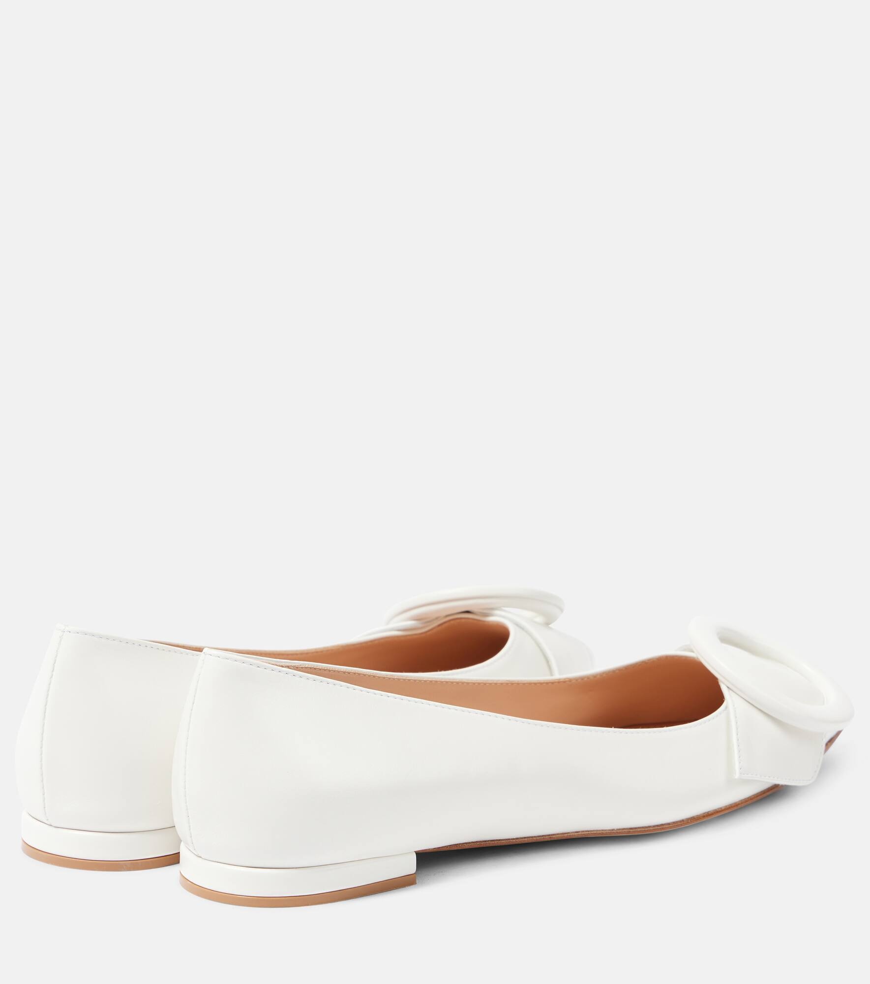 Venezia leather ballet flats - 3