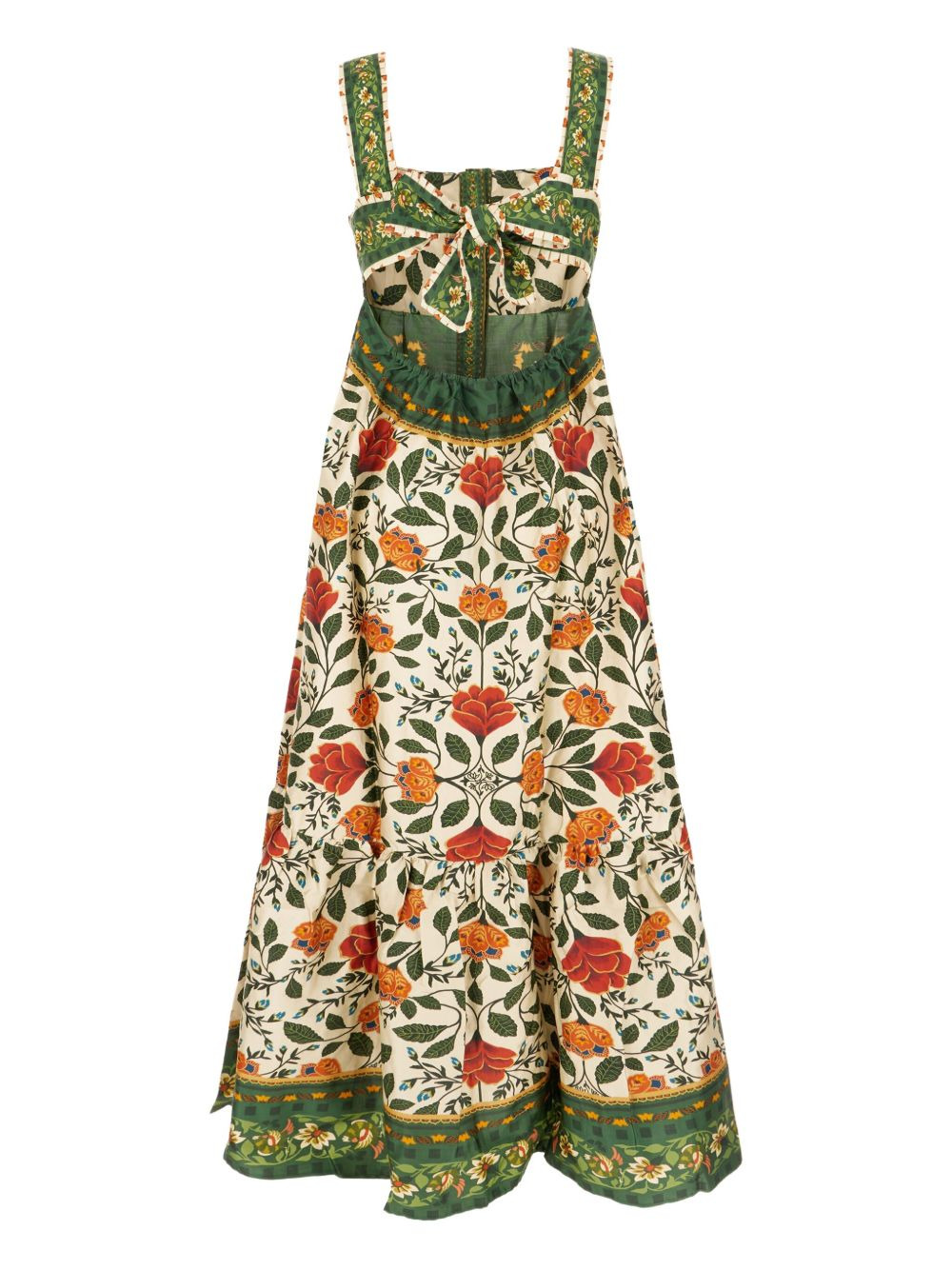 floral-print maxi dress - 2