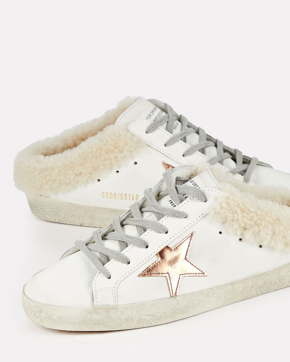 Superstar Sabot Shearling-Lined Sneakers - 4