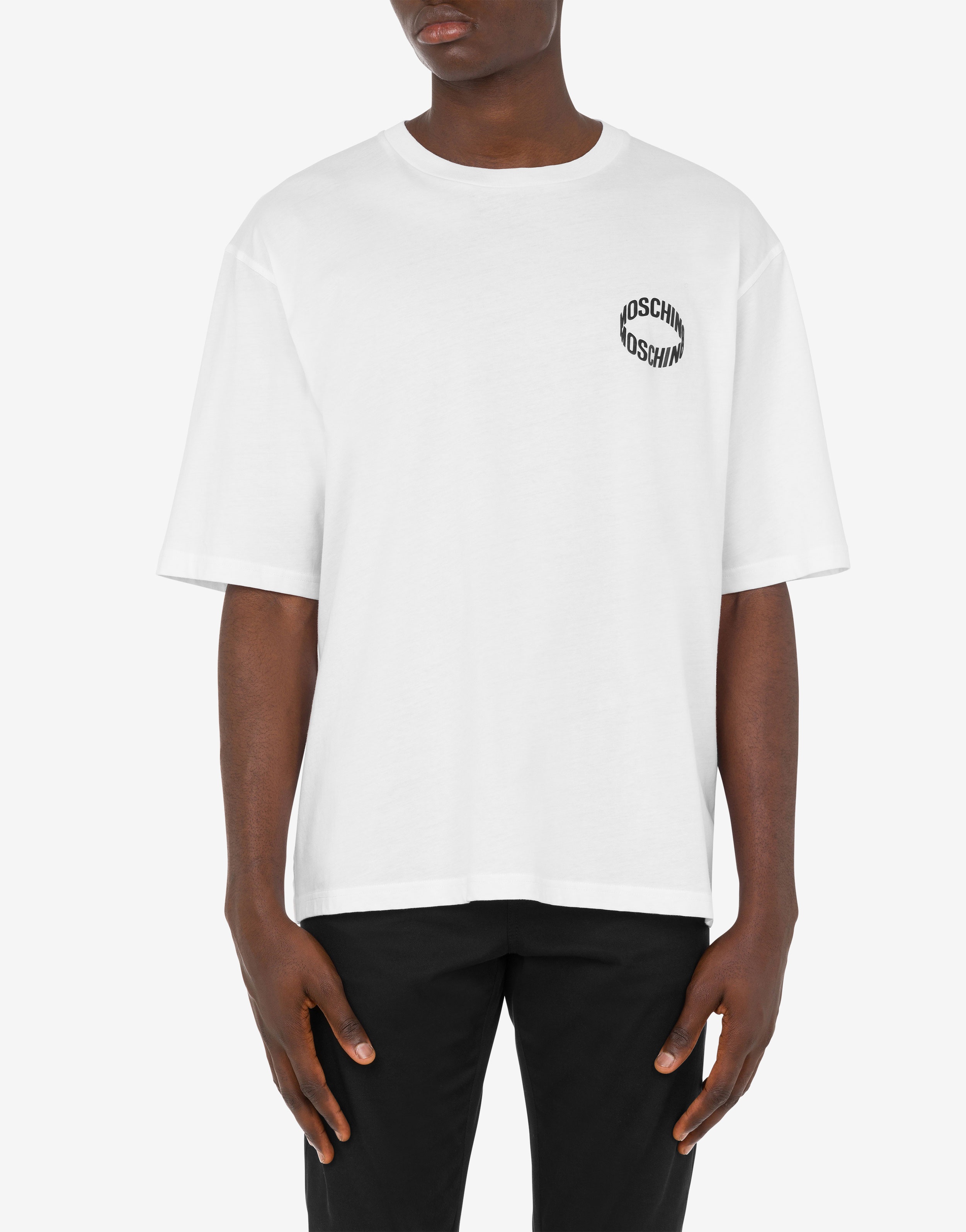 MOSCHINO LOOP JERSEY T-SHIRT - 2