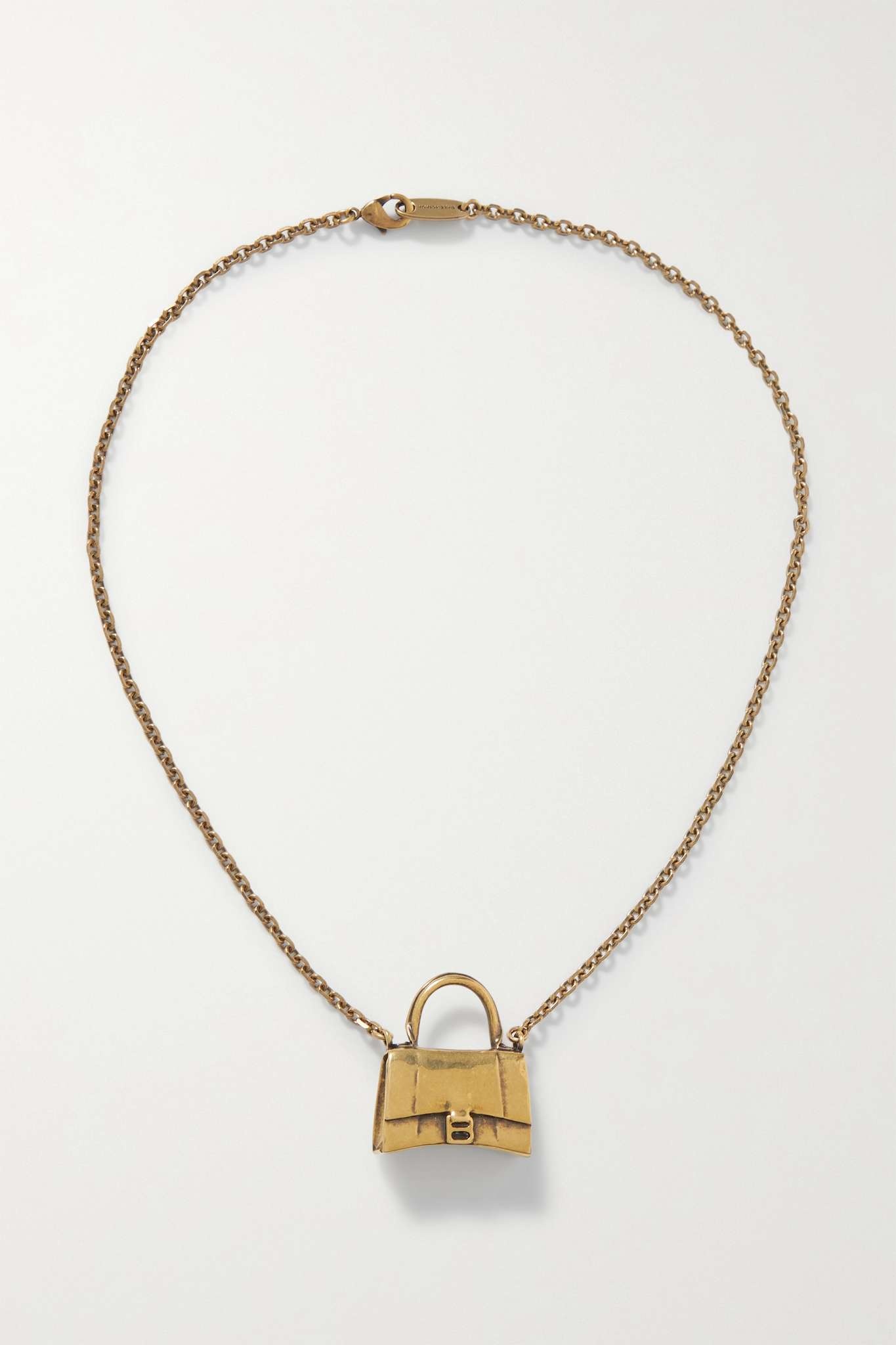 BALENCIAGA Bag gold-tone necklace | netaporter | REVERSIBLE