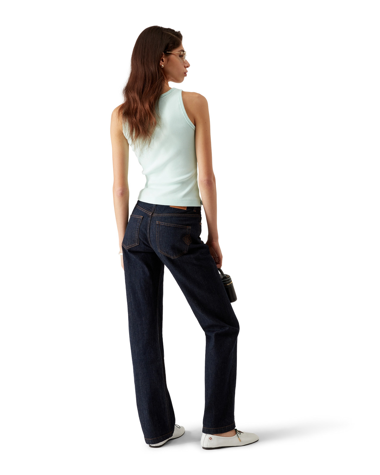 Ribbed Jersey Tank Top - 3