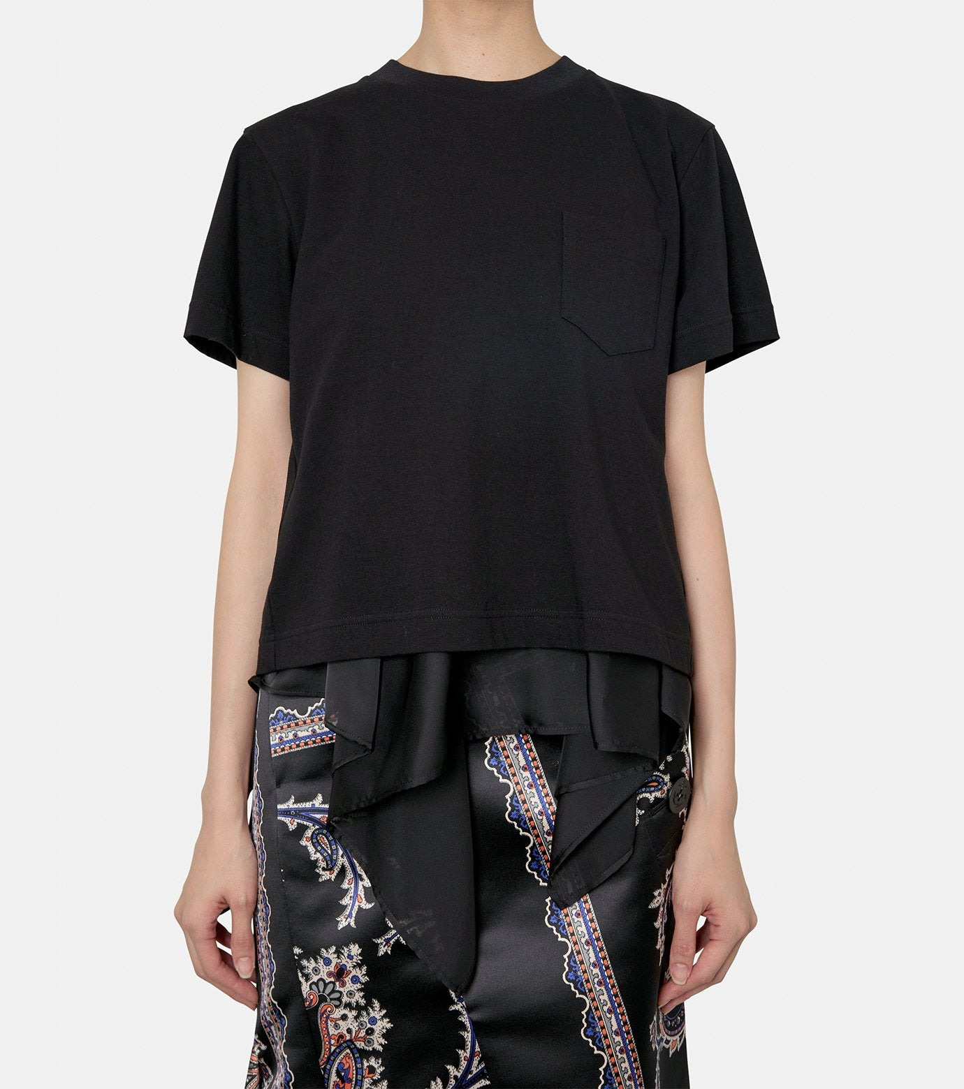 Satin x Cotton T-Shirt - 2