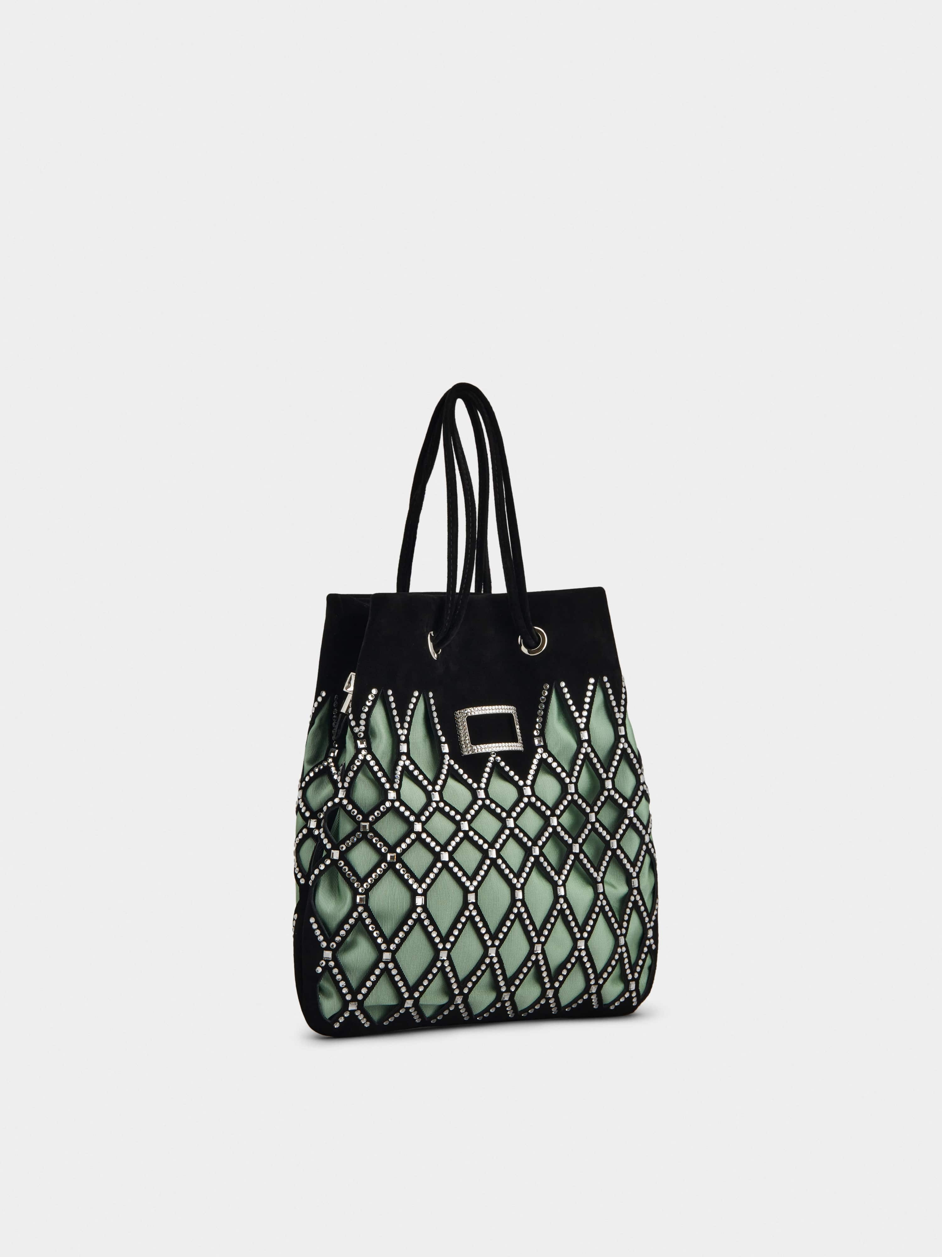 Viv' Pocket Queeny Mini Bag in Suede - 2