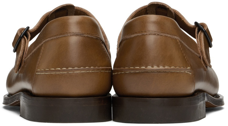 HEREU Tan Ferriol Loafers outlook