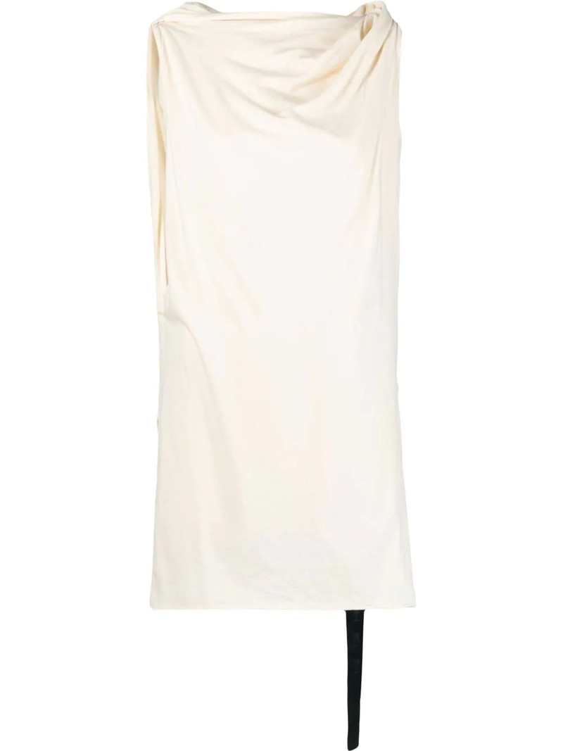 draped organic cotton tunic 1
