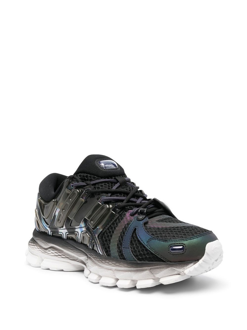 Li-Ning panelled lace-up sneakers outlook