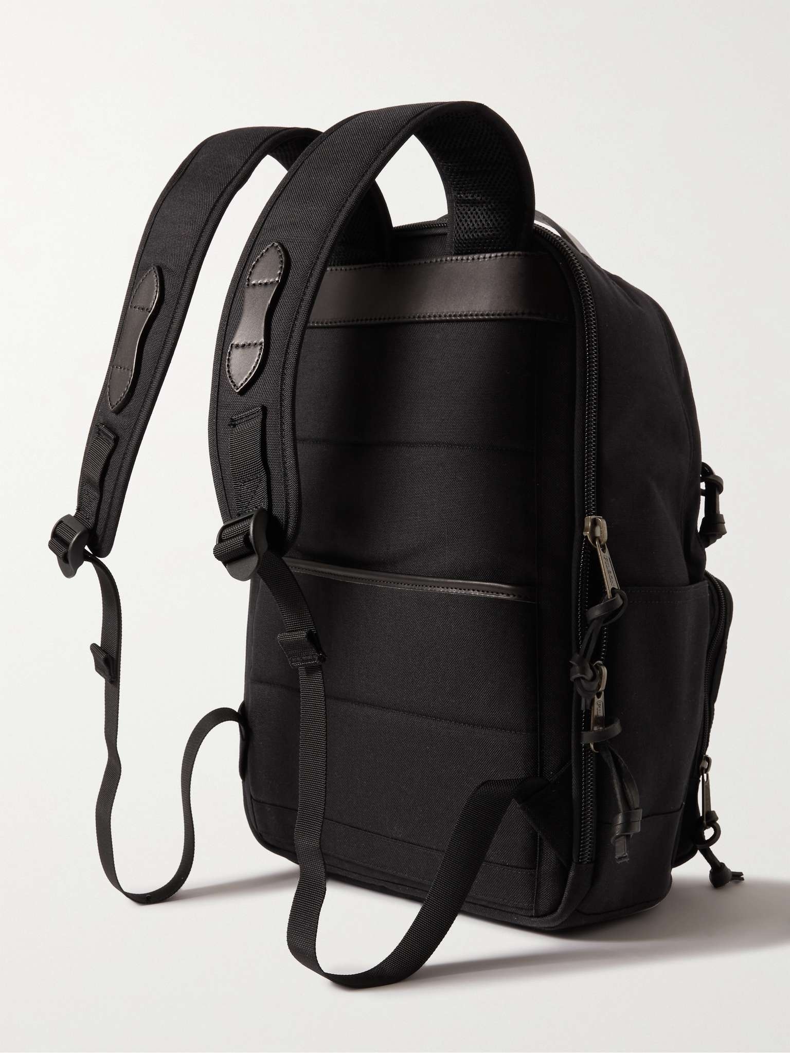 Dryden Leather-Trimmed CORDURA Backpack - 4