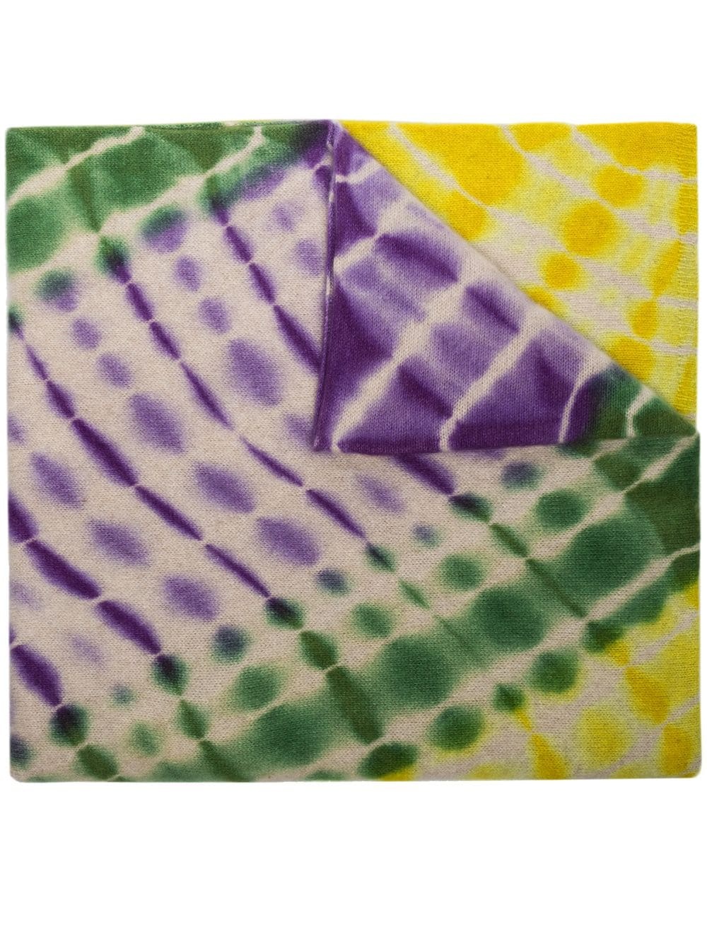 kaleidoscope cashmere blanket scarf - 1