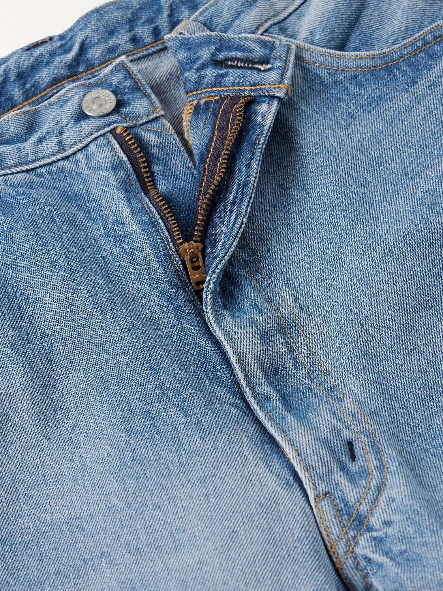 Straight-Leg Selvedge Jeans - 6