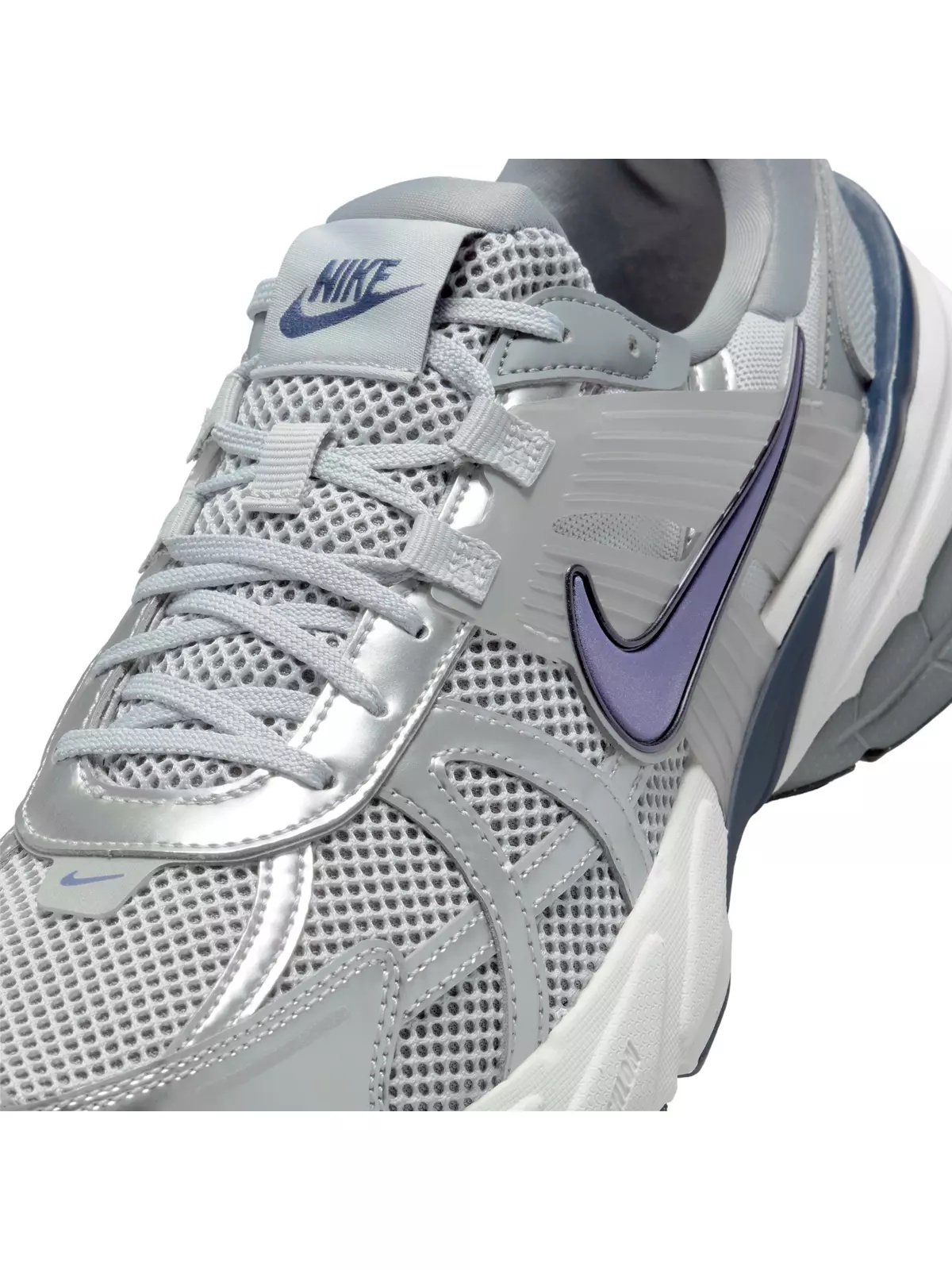 V2K Run "Wolf Grey/Cool Grey/White/Midnight Navy" Men's Shoe - 7