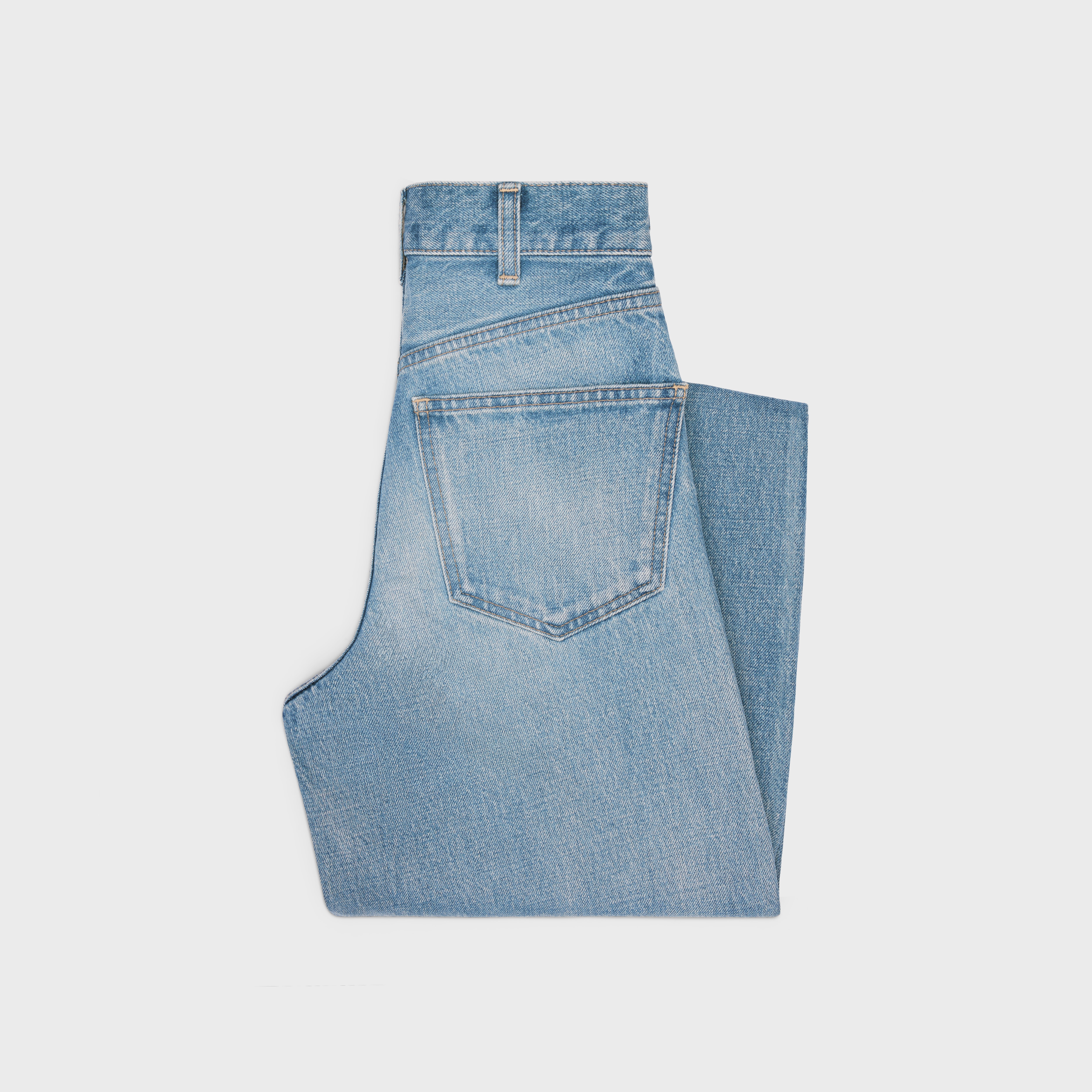 CELINE デニム ジーパン KITTY JEANS IN PISMO WASH DENIM CELINE kitty jeans in pismo wash denim | REVERSIBLE
