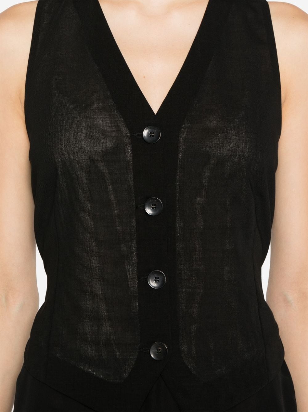 virgin-wool waistcoat - 5