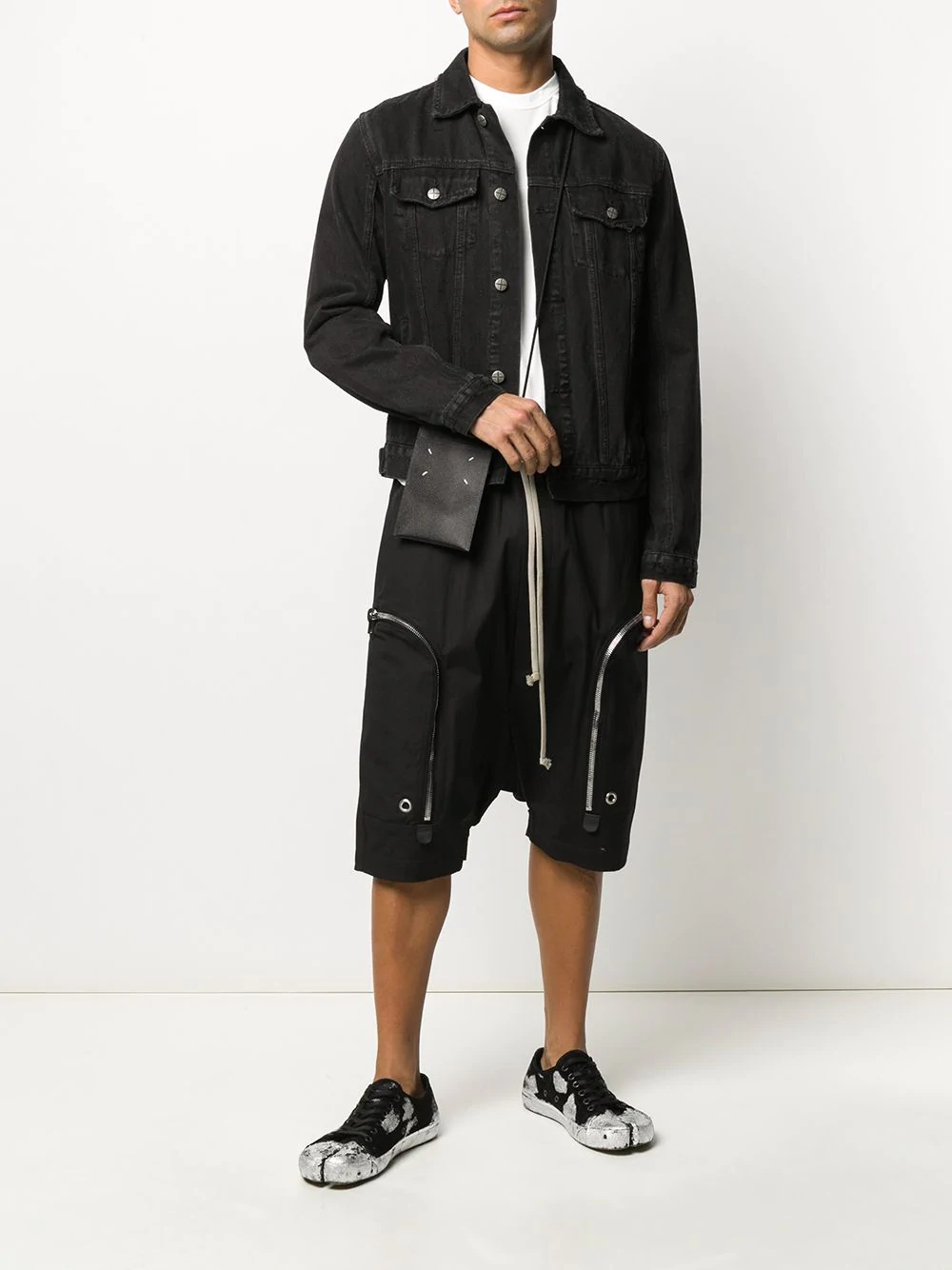 Cargo knee-length shorts - 2