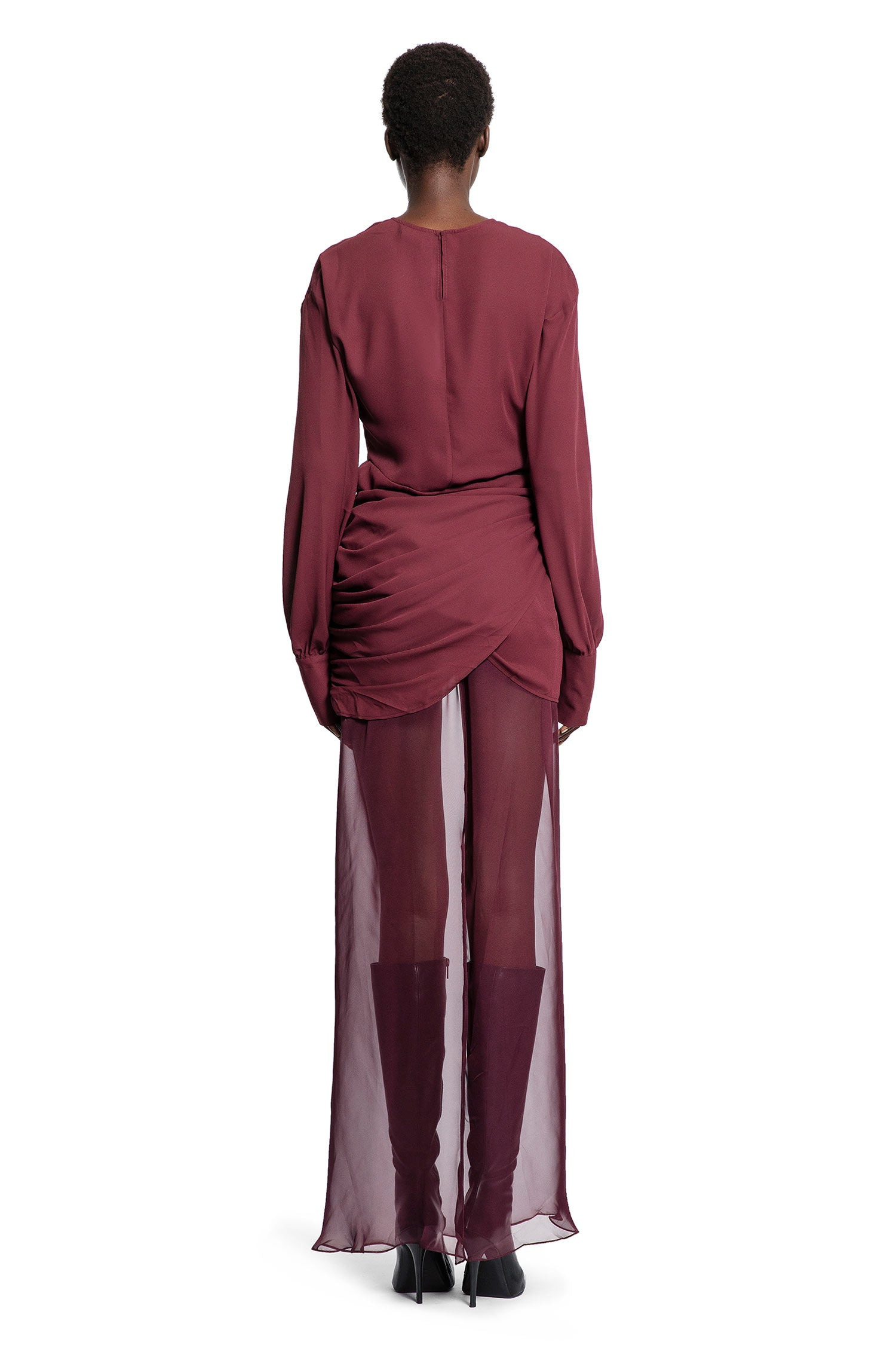 Davina Draped Dress - 4