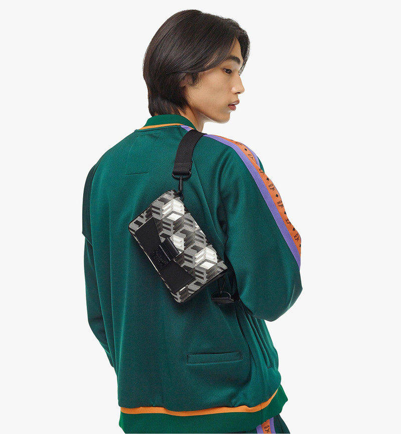 Millie Crossbody in Cubic Monogram Canvas 7