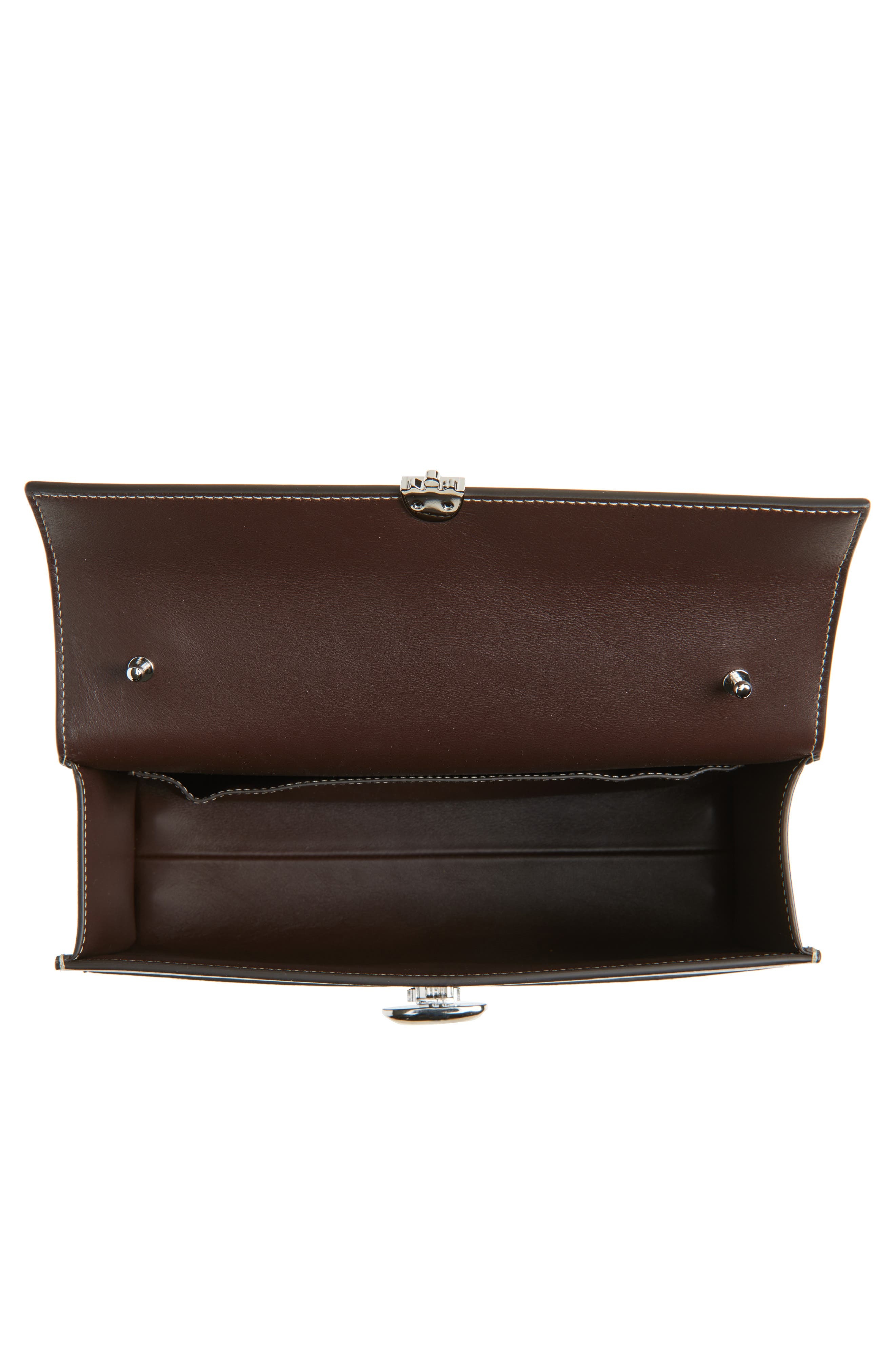 SAVETTE Symmetry 26 Leather Crossbody Bag in Coffee at Nordstrom - 6