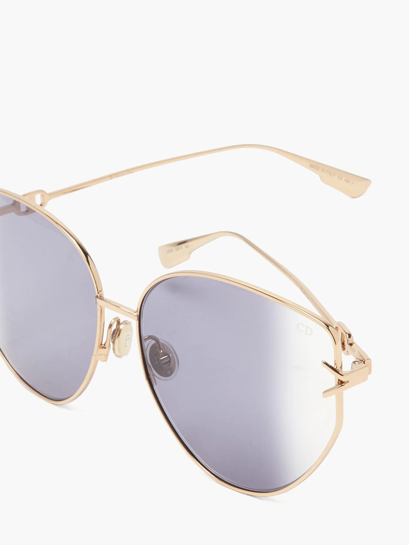 DiorGypsy1 cat-eye metal sunglasses - 2