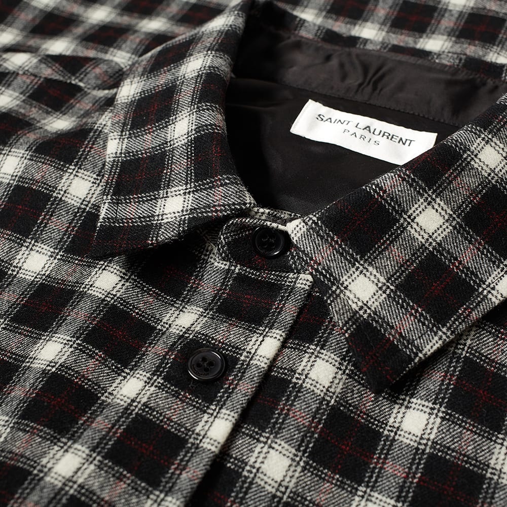 Saint Laurent Woven Check Shirt - 2