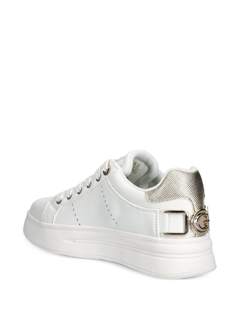 metallic-detail sneakers 4