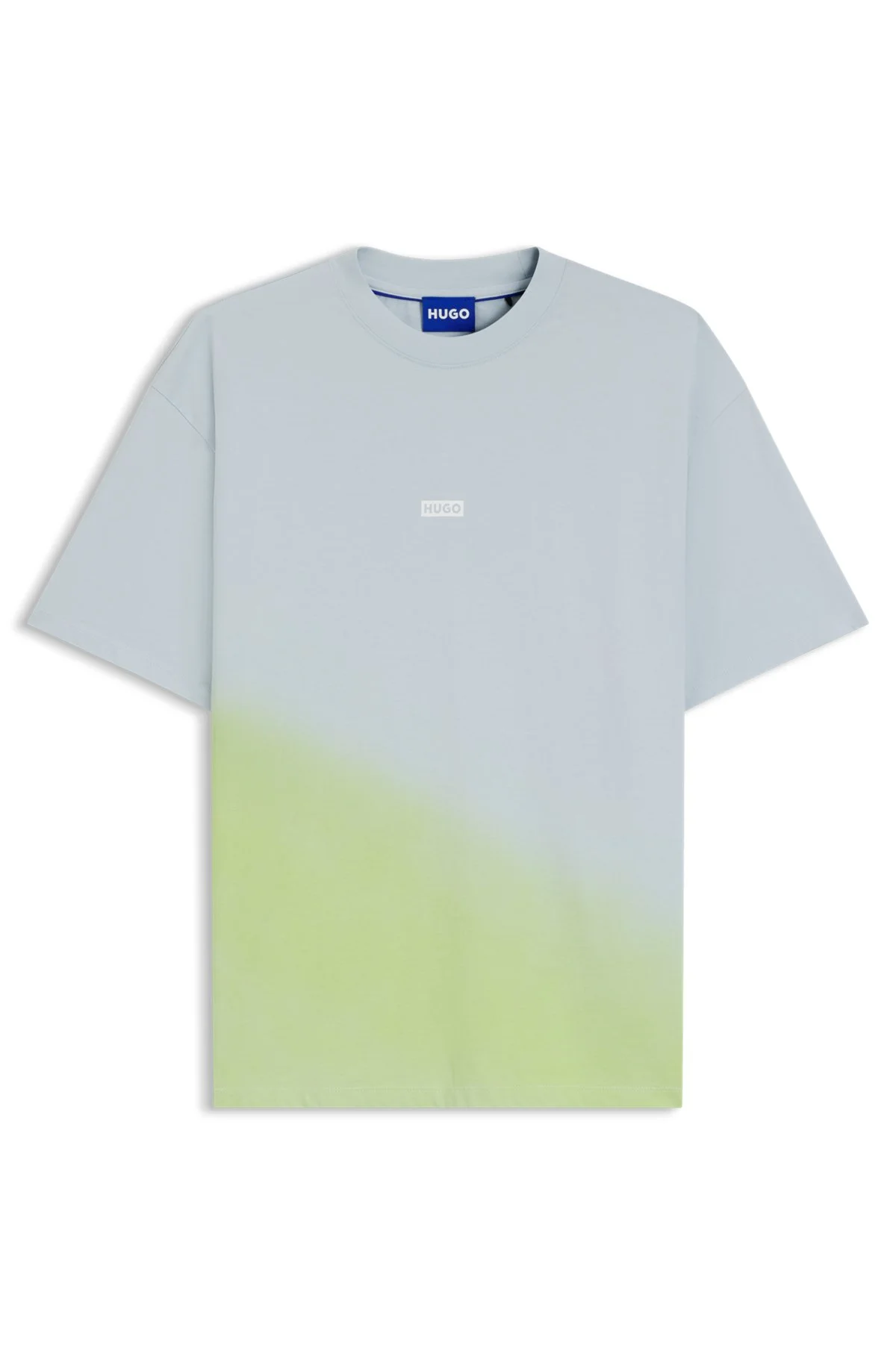 DIP-DYED LOGO T-SHIRT IN COTTON JERSEY - 1