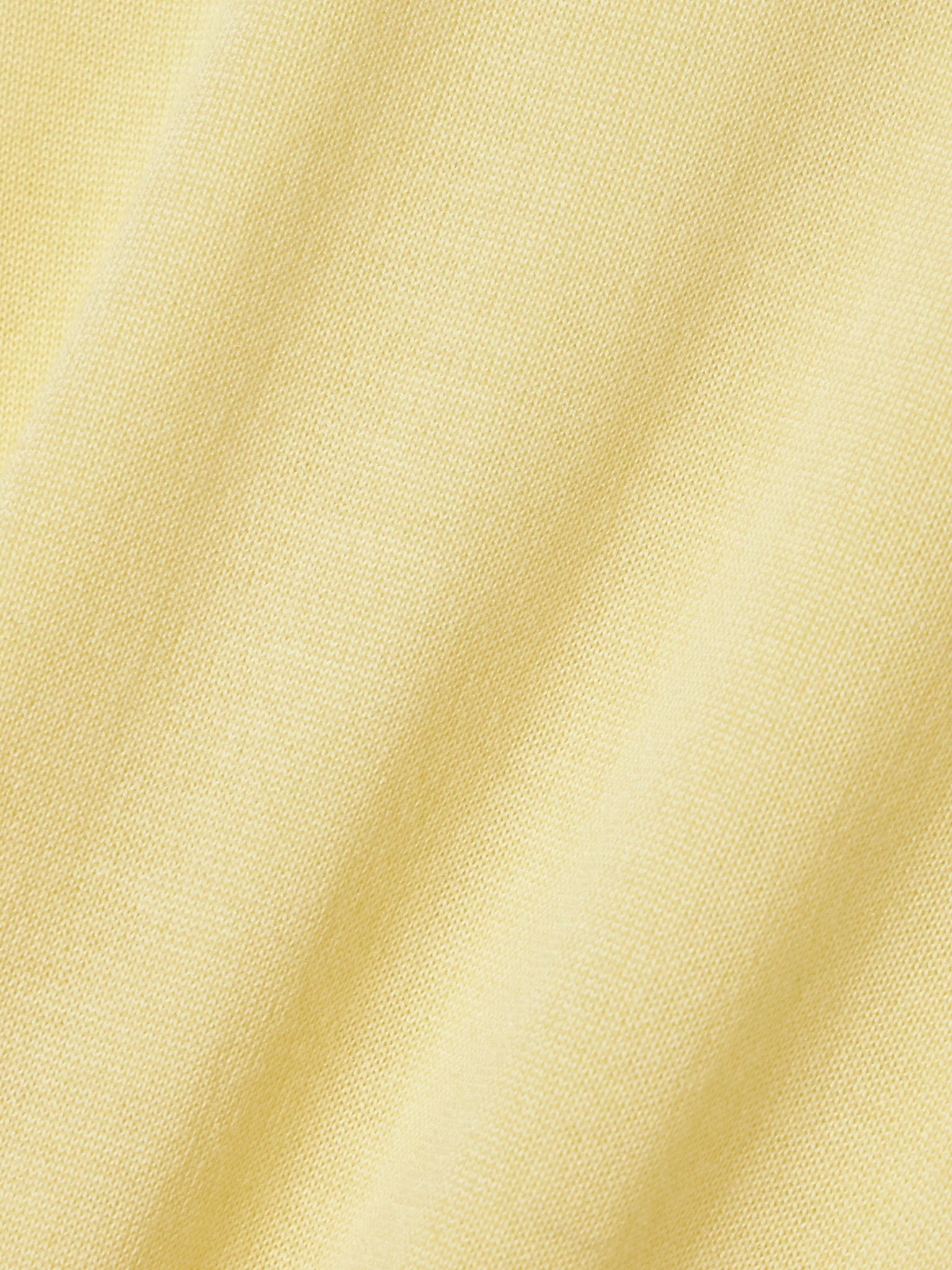 Cashmere, wool and silk-blend sweater Yellow - 4
