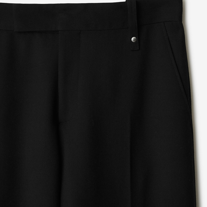 Wool Blend Tailored Trousers 6