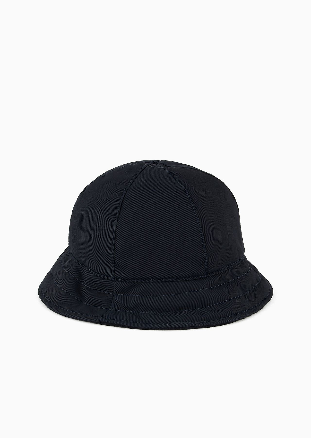 Reversible technical-fabric cloche hat - 1