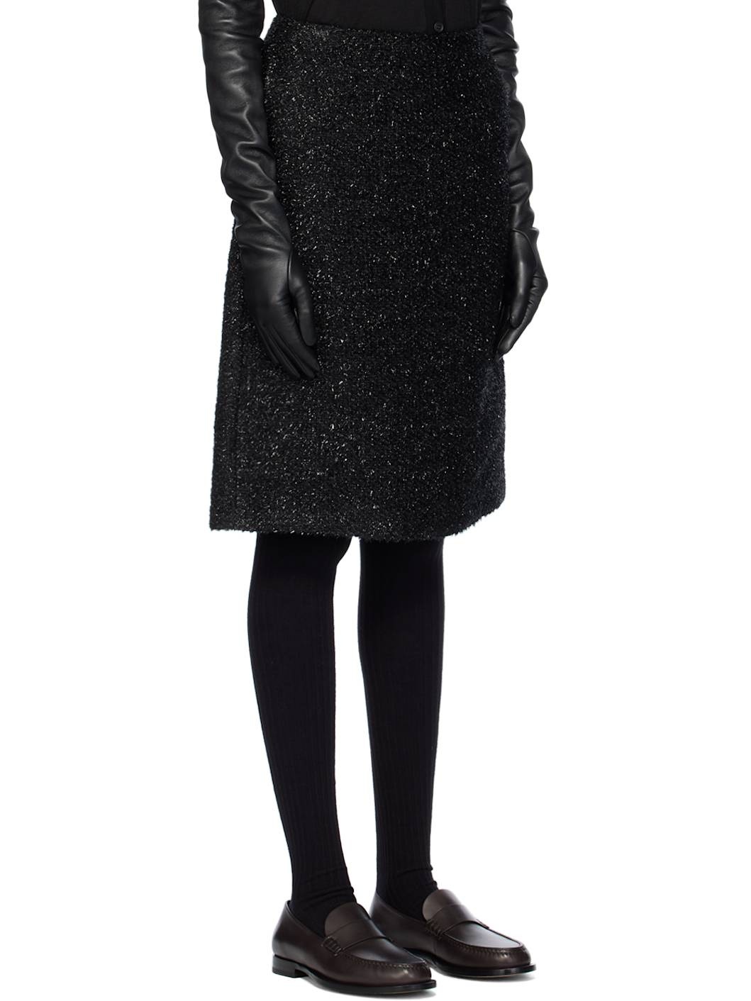 Black Corrina Midi Skirt - 2