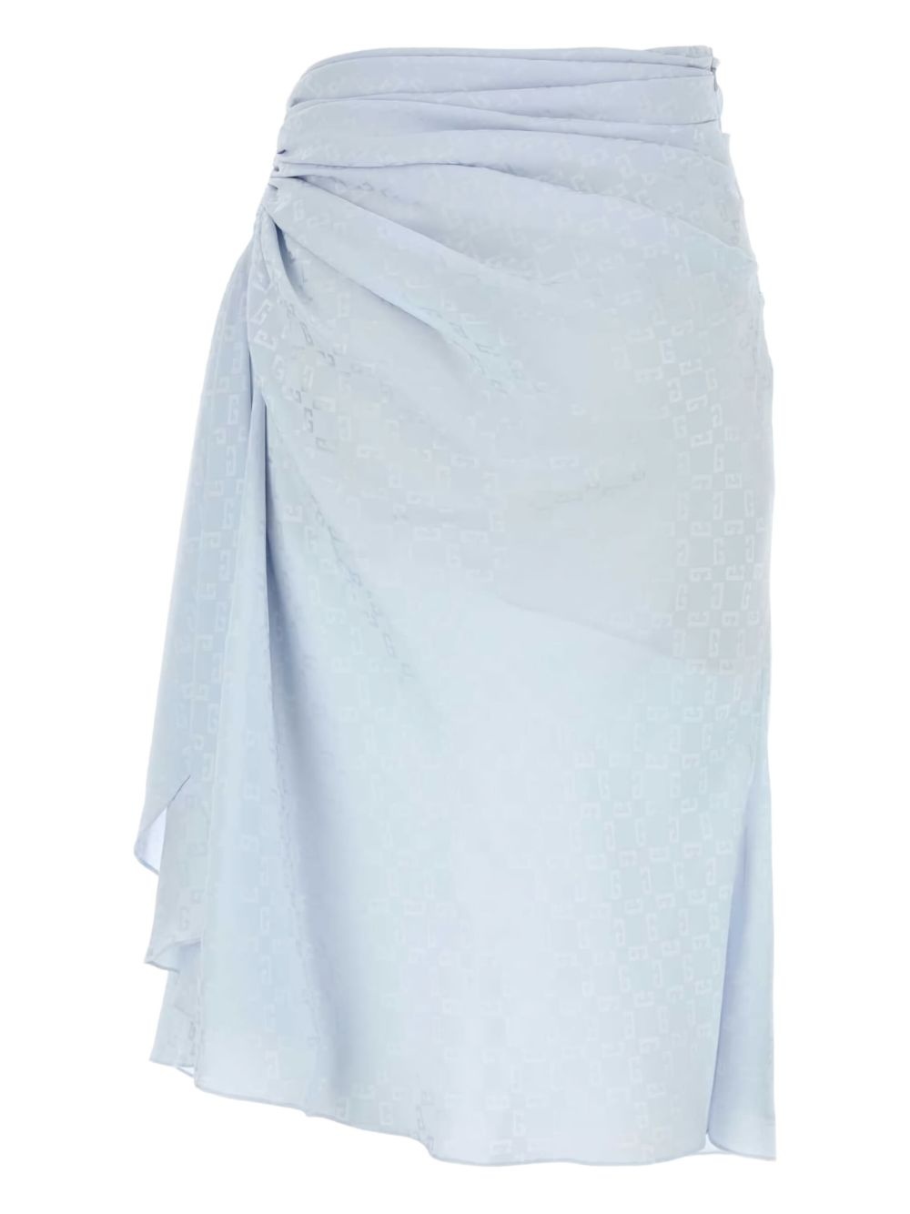 silk midi skirt - 2