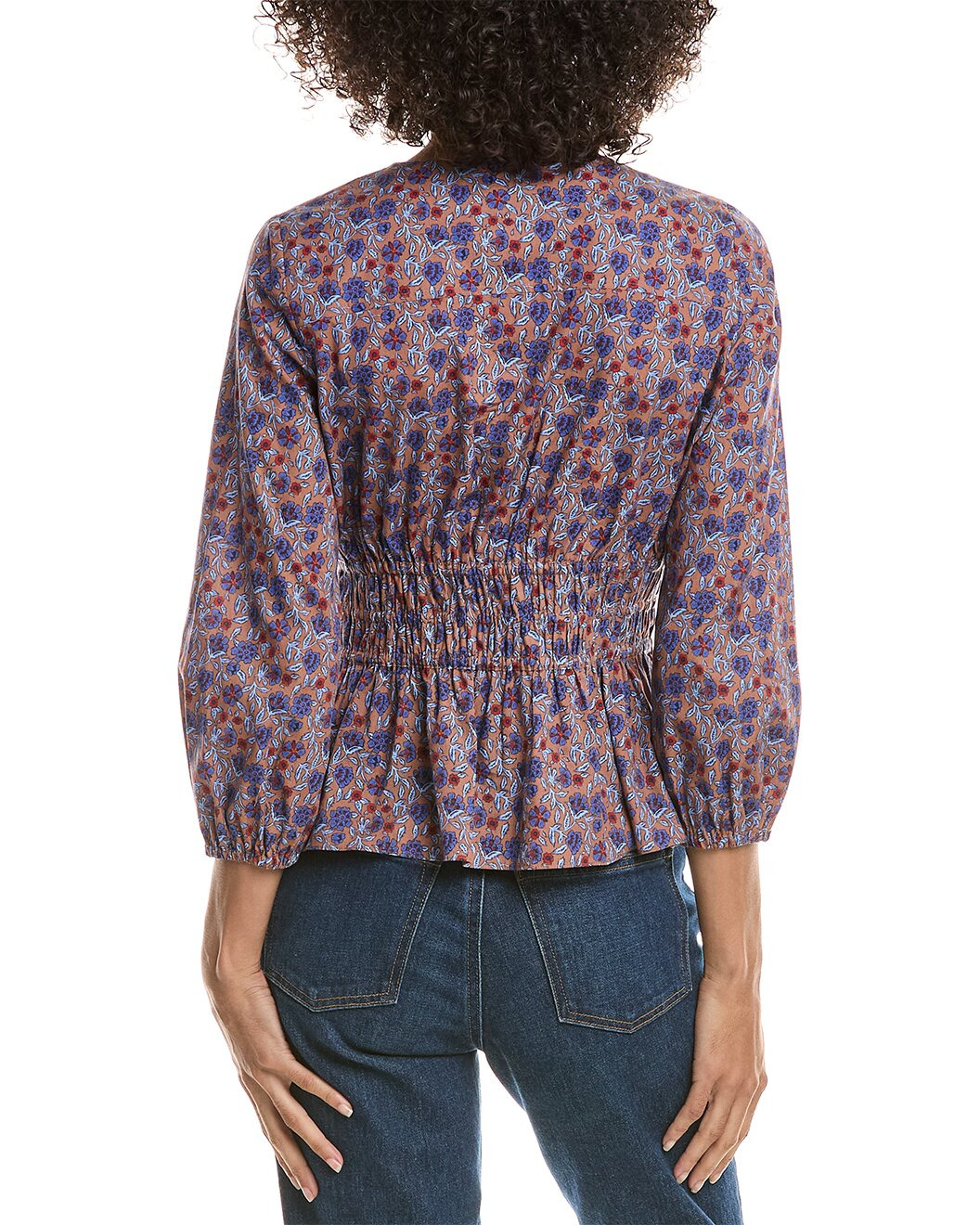 Derek Lam 10 Crosby Lilith V-Neck Blouse - 2