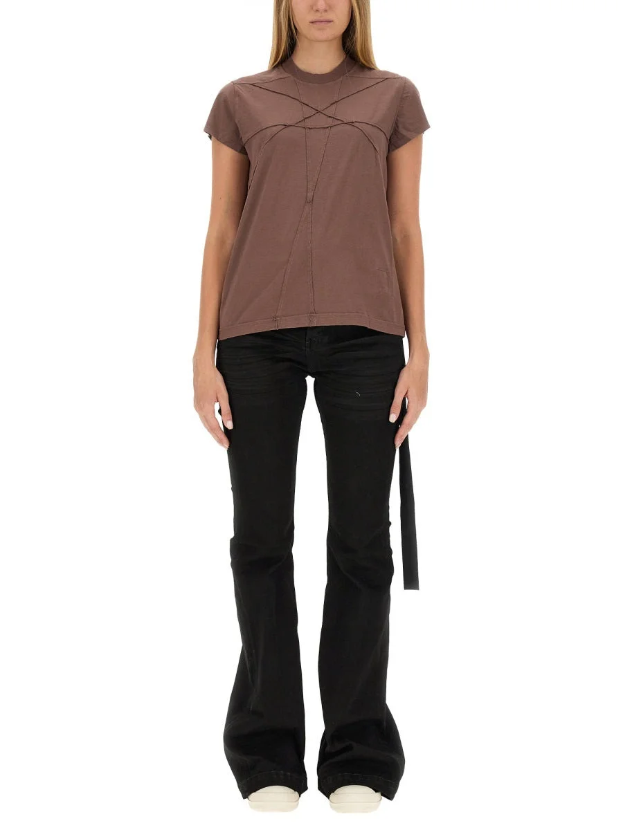 Rick Owens Drkshdw Women Cotton T-Shirt - 1