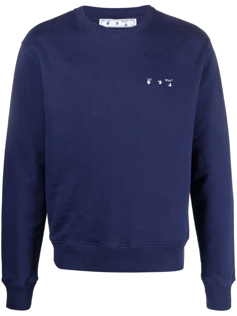 logo-detail sweatshirt - 1