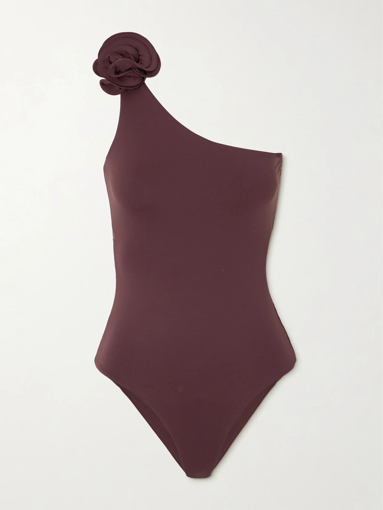 Embellished One-shoulder Swimsuit - 1