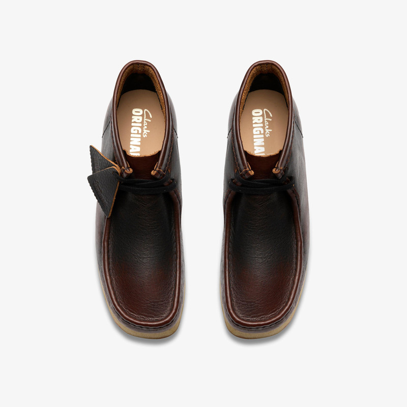 Wallabee Boot Dark Tan Combination 6