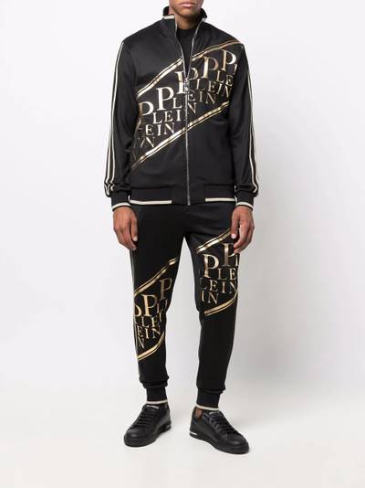 PHILIPP PLEIN logo-print tracksuit set outlook