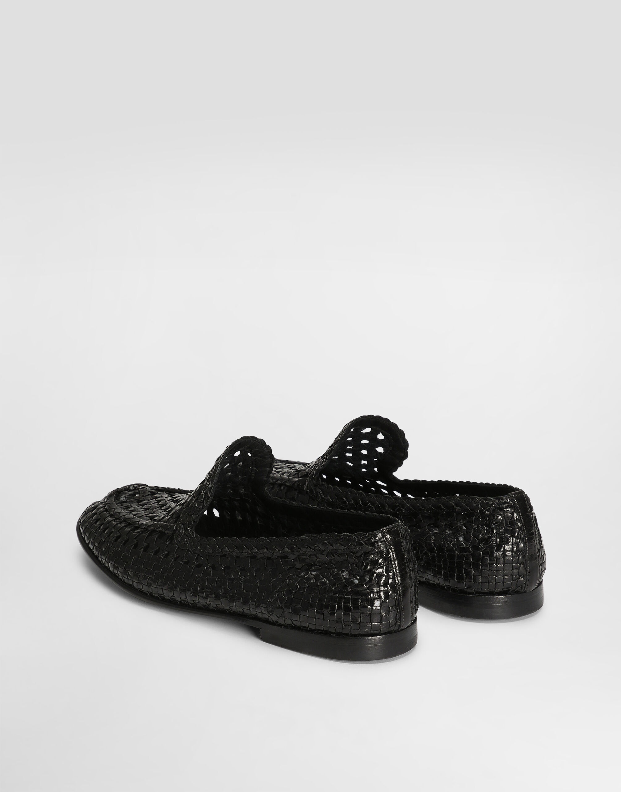 Polished goatskin slippers - 3