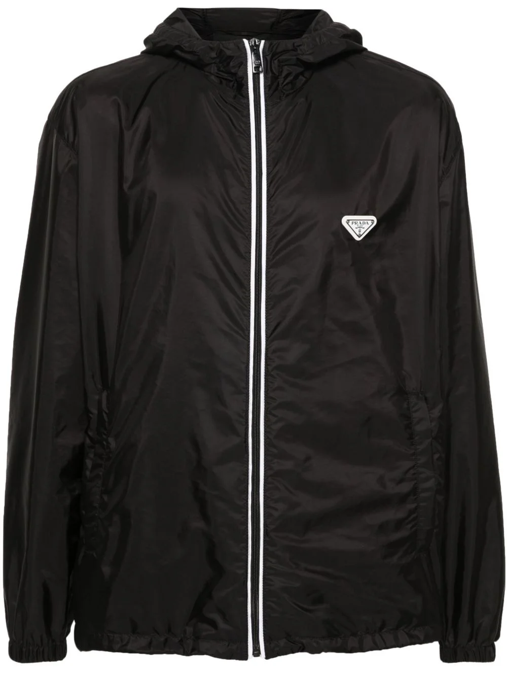 Re-Nylon hooded jacket - 1