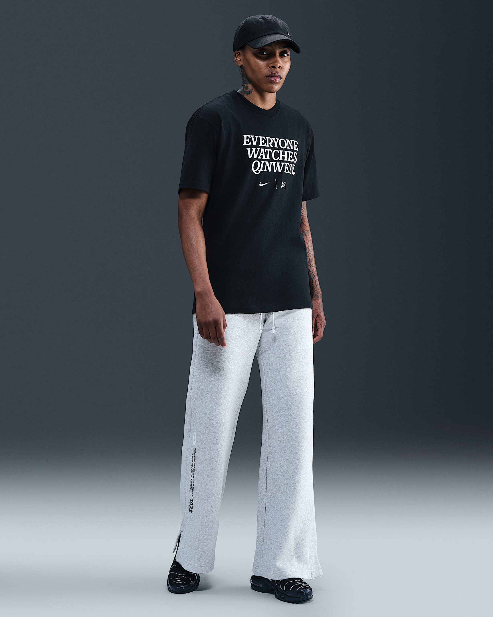 Everyone Watches Women's Sports™ "Qinwen Zheng" Nike by TOGETHXR Tennis T-Shirt - 6