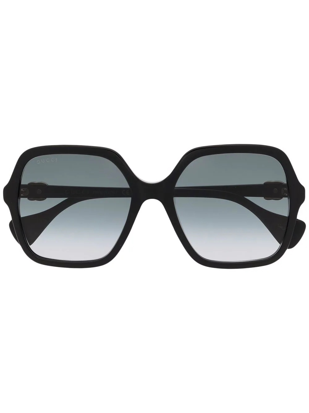 oversize-frame sunglasses - 1