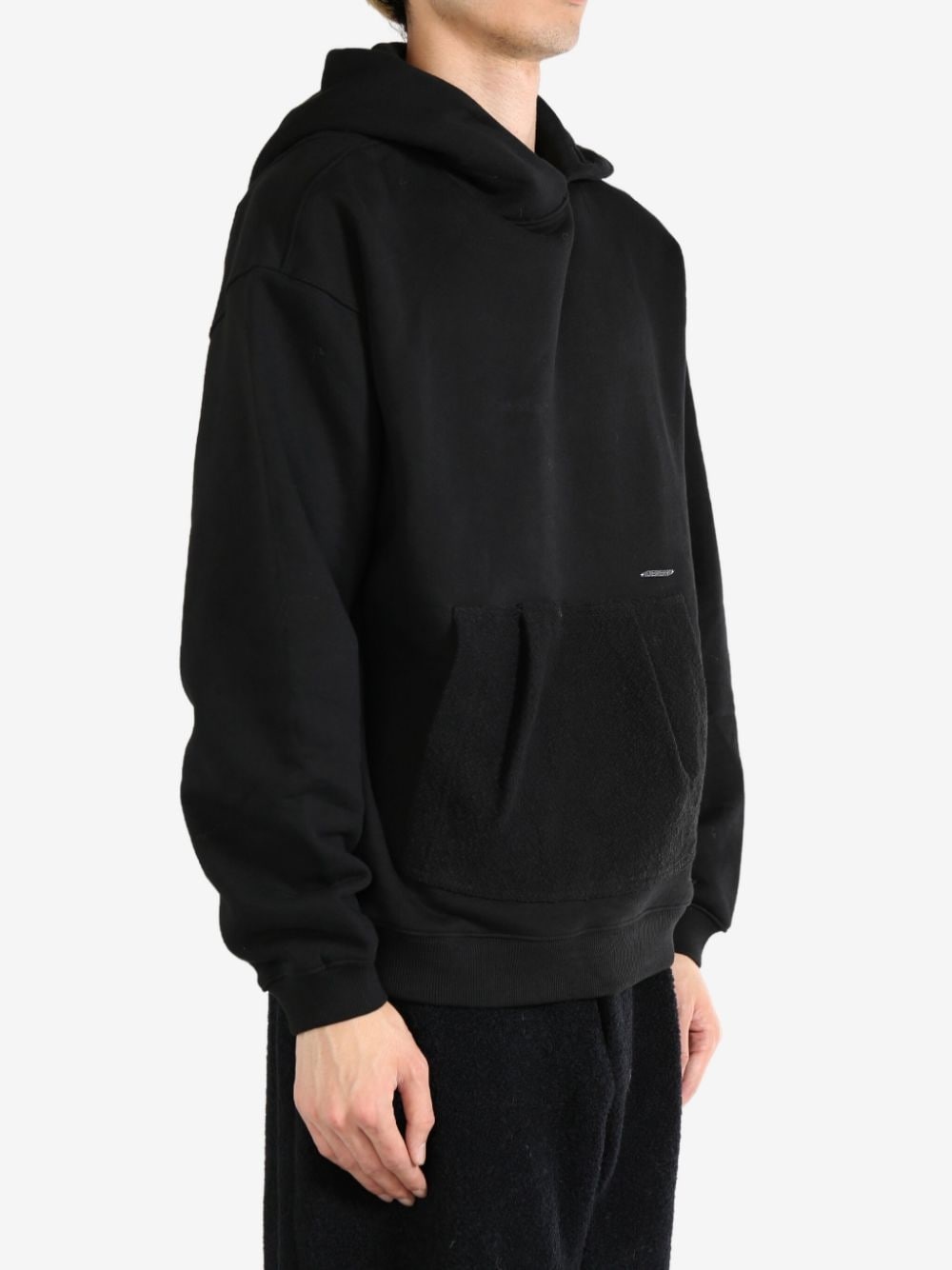 ADER error Ader Error Langle Hoodie 'Black' | goat | REVERSIBLE
