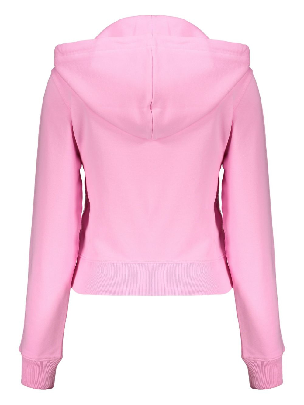 cotton zip-up hoodie - 2