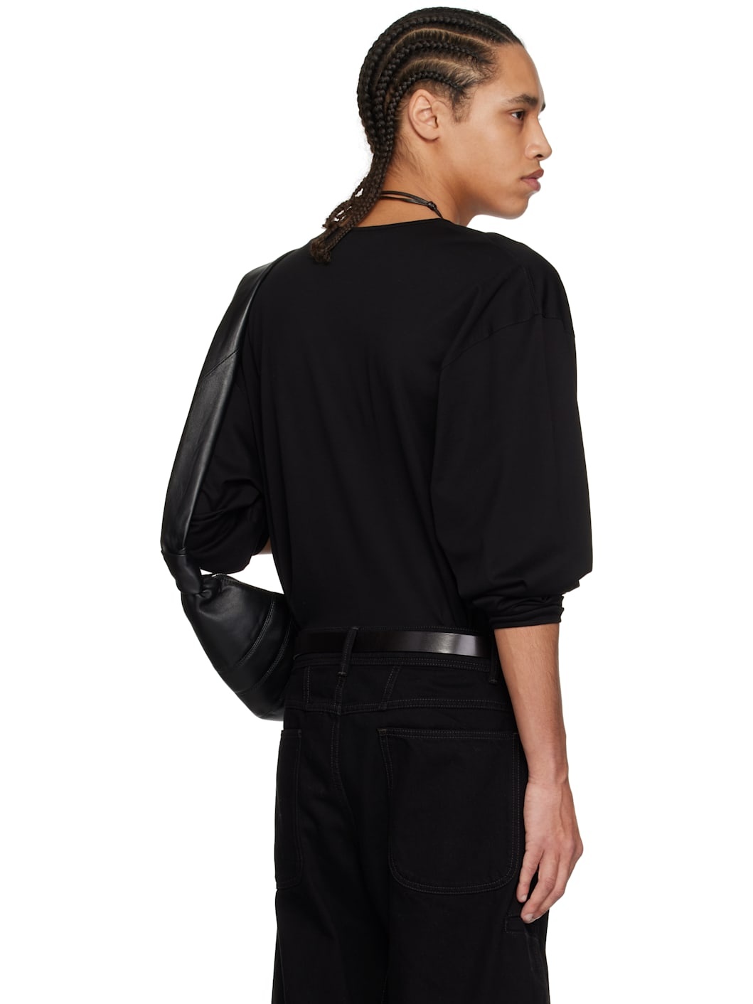 Black LS Relaxed T-shirt - 3