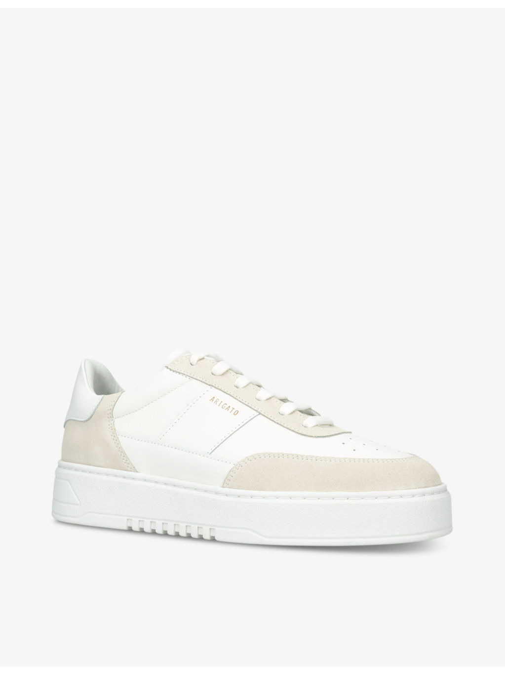 Orbit chunky-sole leather low-top trainers - 3